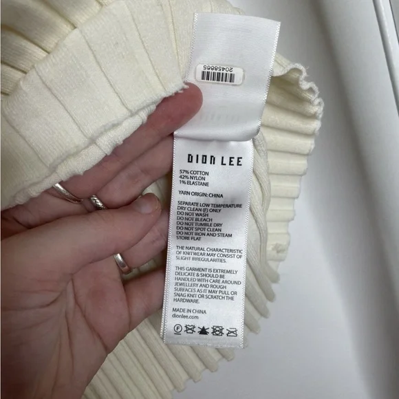 Dion Lee Beaded Knit top - Picture 6 of 7